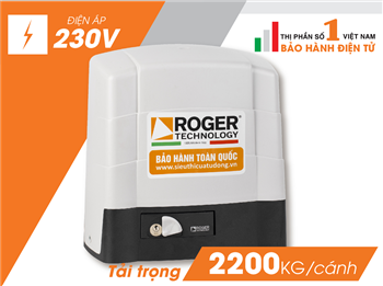 Motor Cổng tự động trượt Roger Italia KIT G30 – 230V – 2200kg